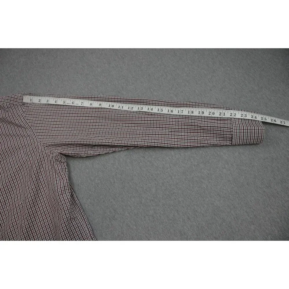 Banana Republic Shirt Mens M (15‎ - 15.5) Slim Fit 100% Cotton Long Sleeve